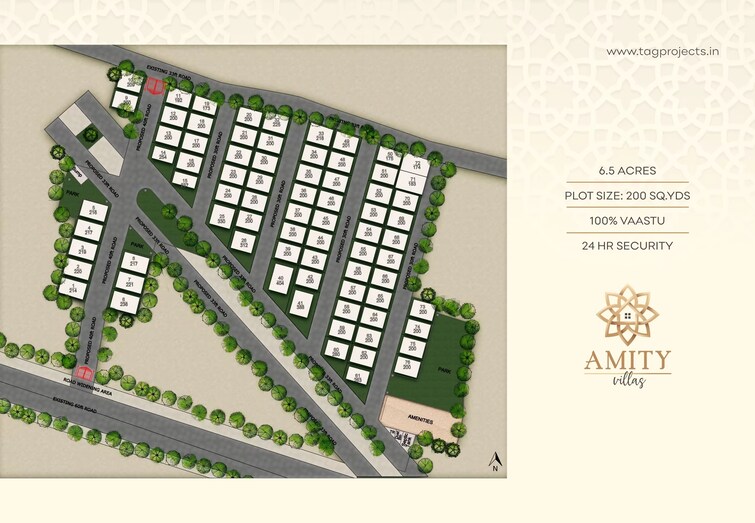 Tag Amity Villas Master Plan Image