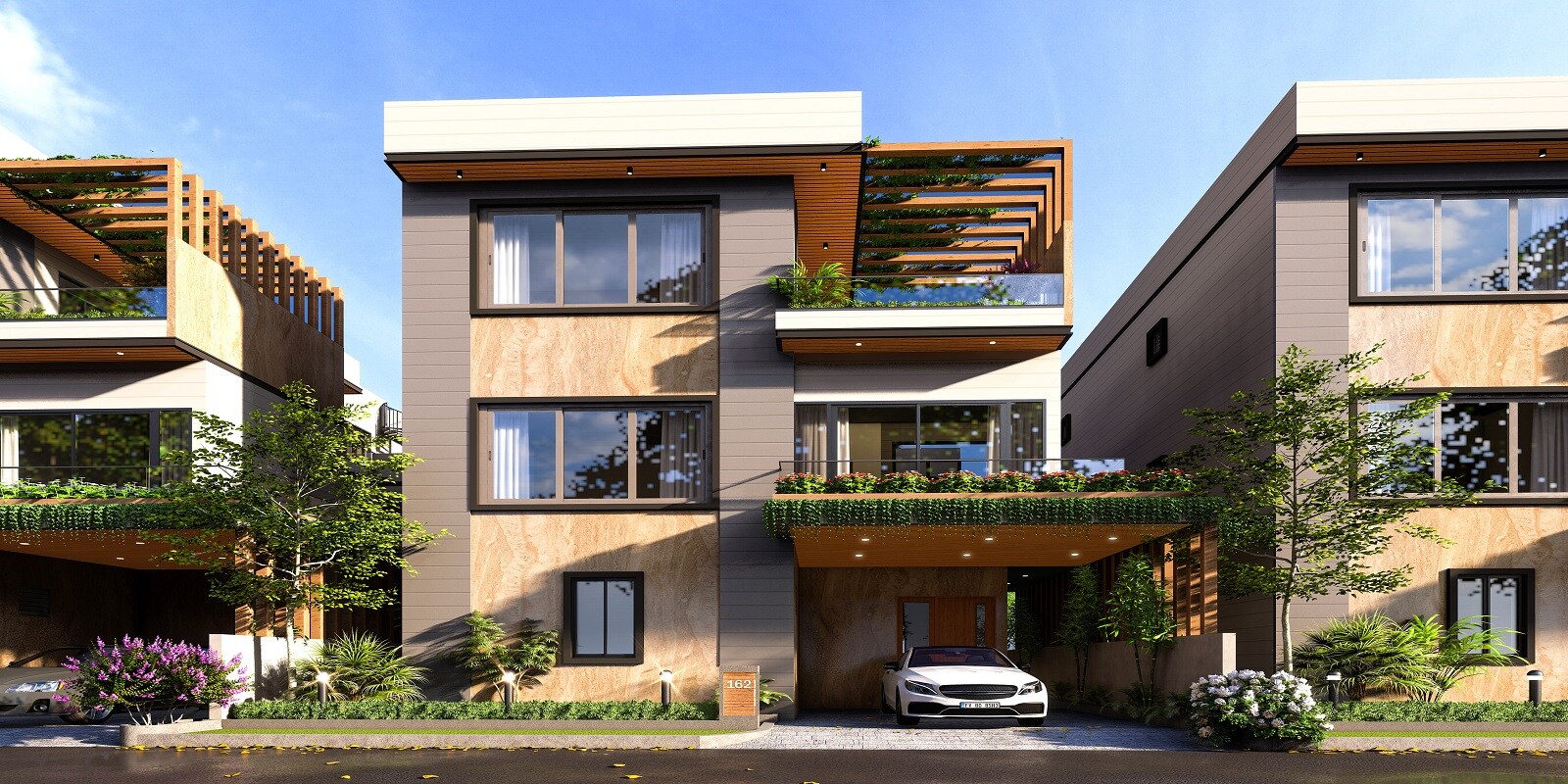 Tag Santorini Villas residential project in Mokila