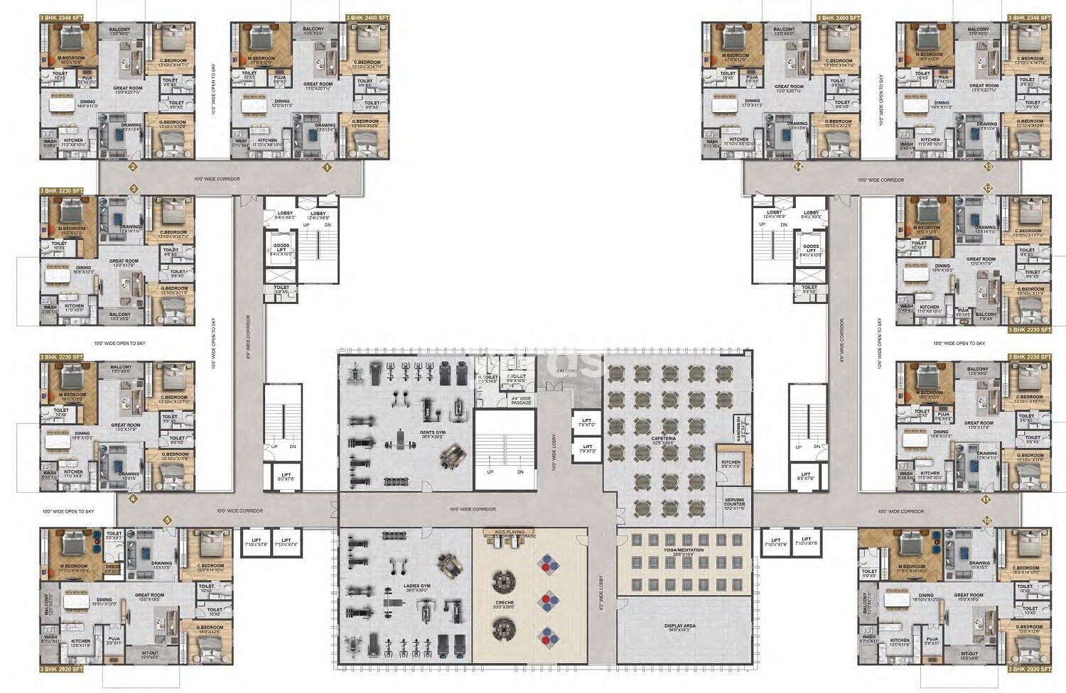 Tamra Asteria Floor Plans