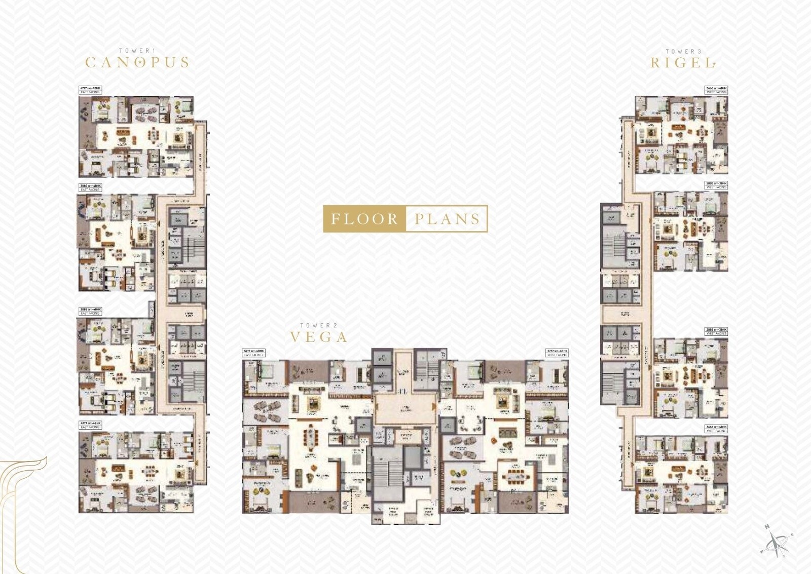 The Trilight Floor Plans