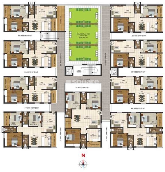 Tirtha Signature Floor Plans