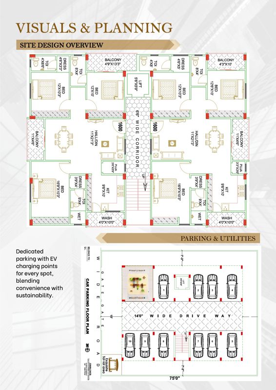 TKR Luxor Avenue Floor Plans