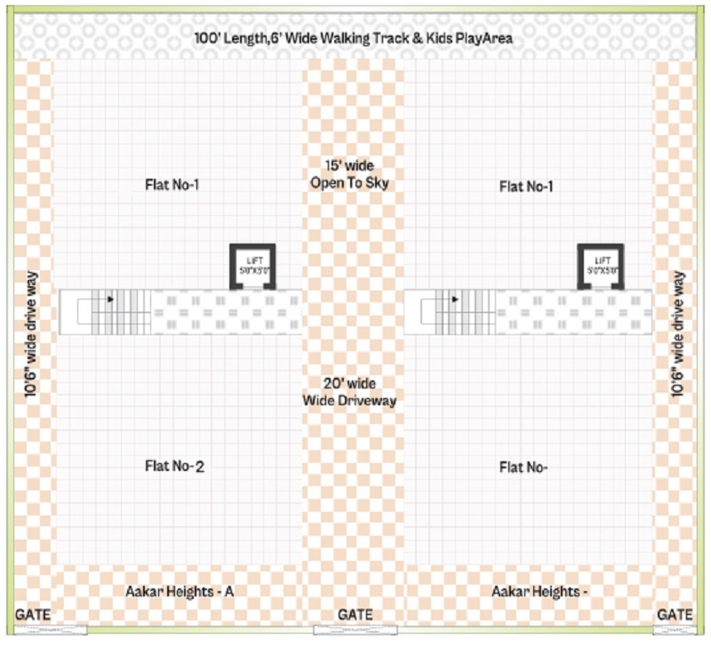 Totaram Aakar Heights Floor Plans