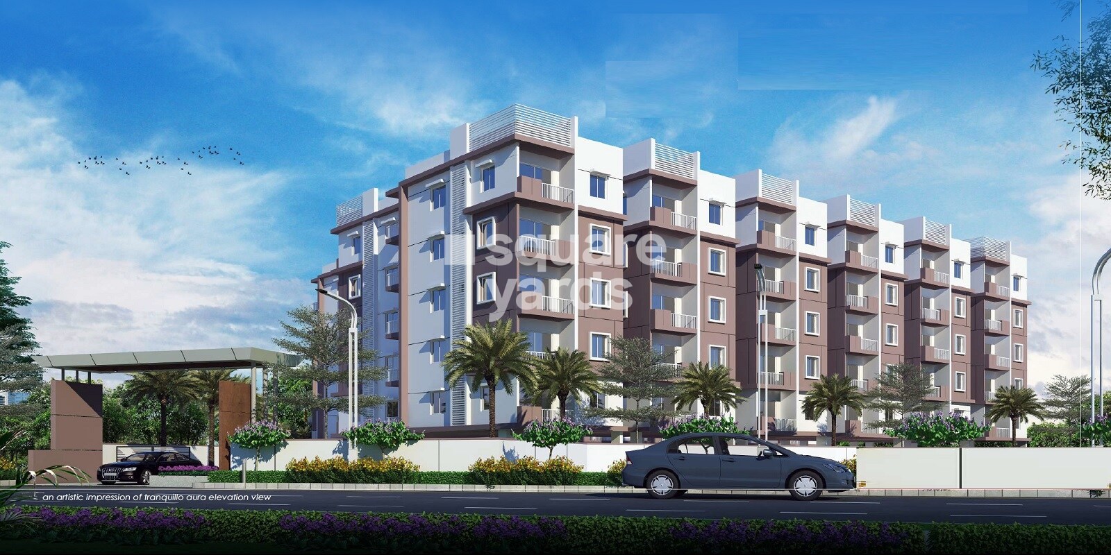 Tranquillo Aura residential project in Peeranchuruvu