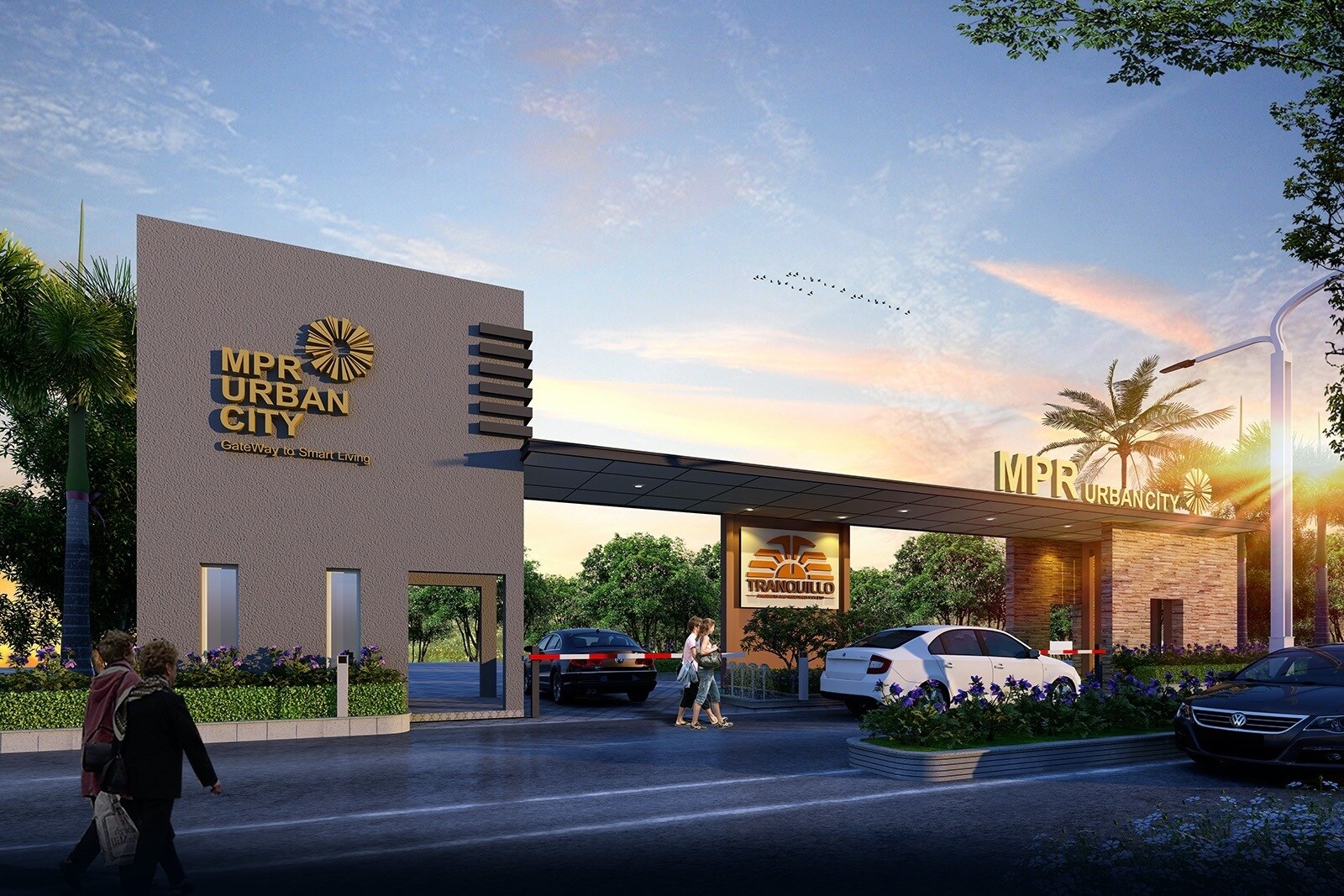 Tranquillo MPR Urban City Entrance View