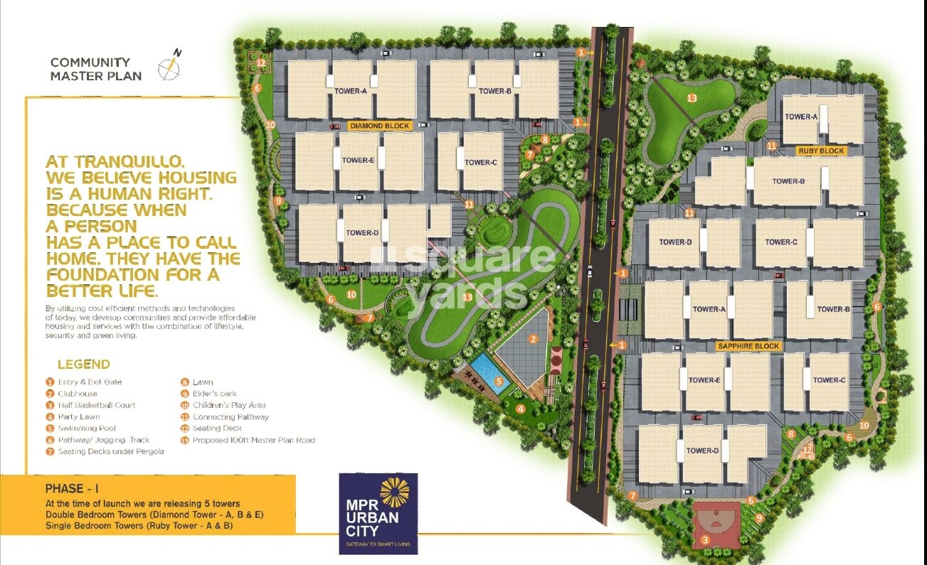 Tranquillo MPR Urban City Master Plan Image