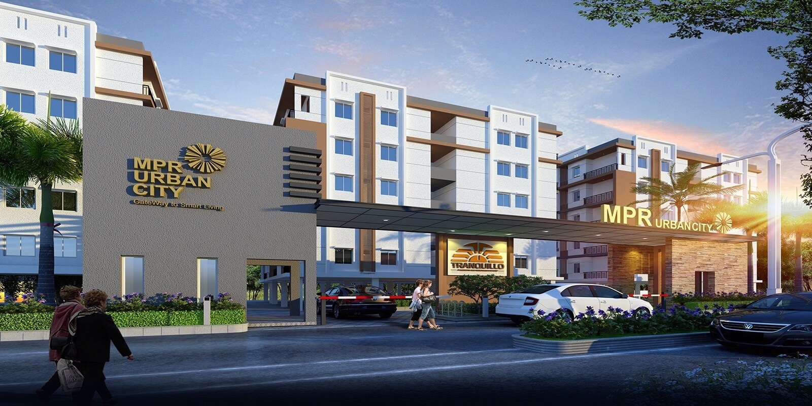 Tranquillo MPR Urban City residential project in Patighanpur