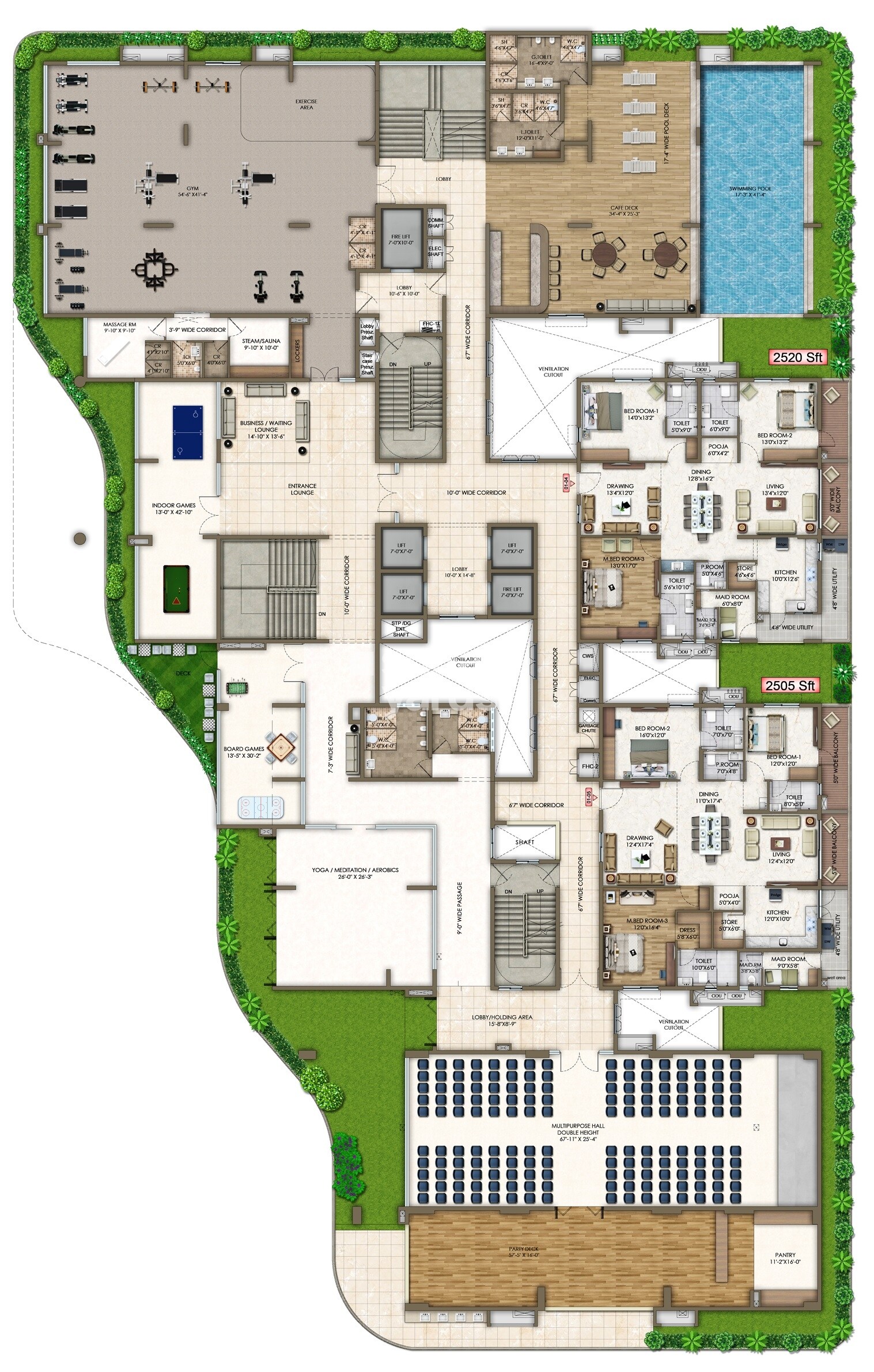 Trendset Allure Floor Plans 2