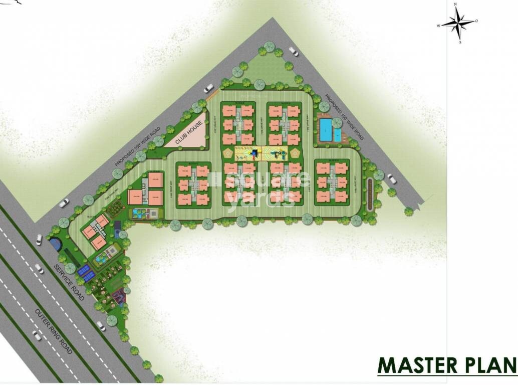 Tribhuja Apartments Master Plan 1