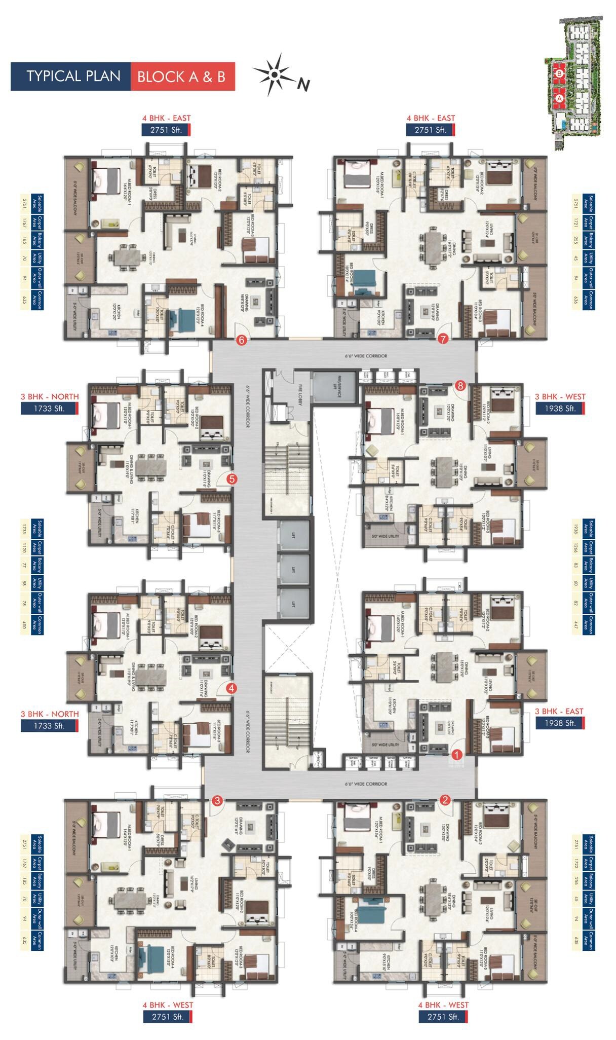 Tridasa Rise Floor Plans 2