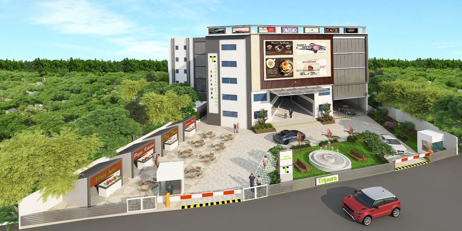 Tripura Easy Town Complex residential project in Medchal