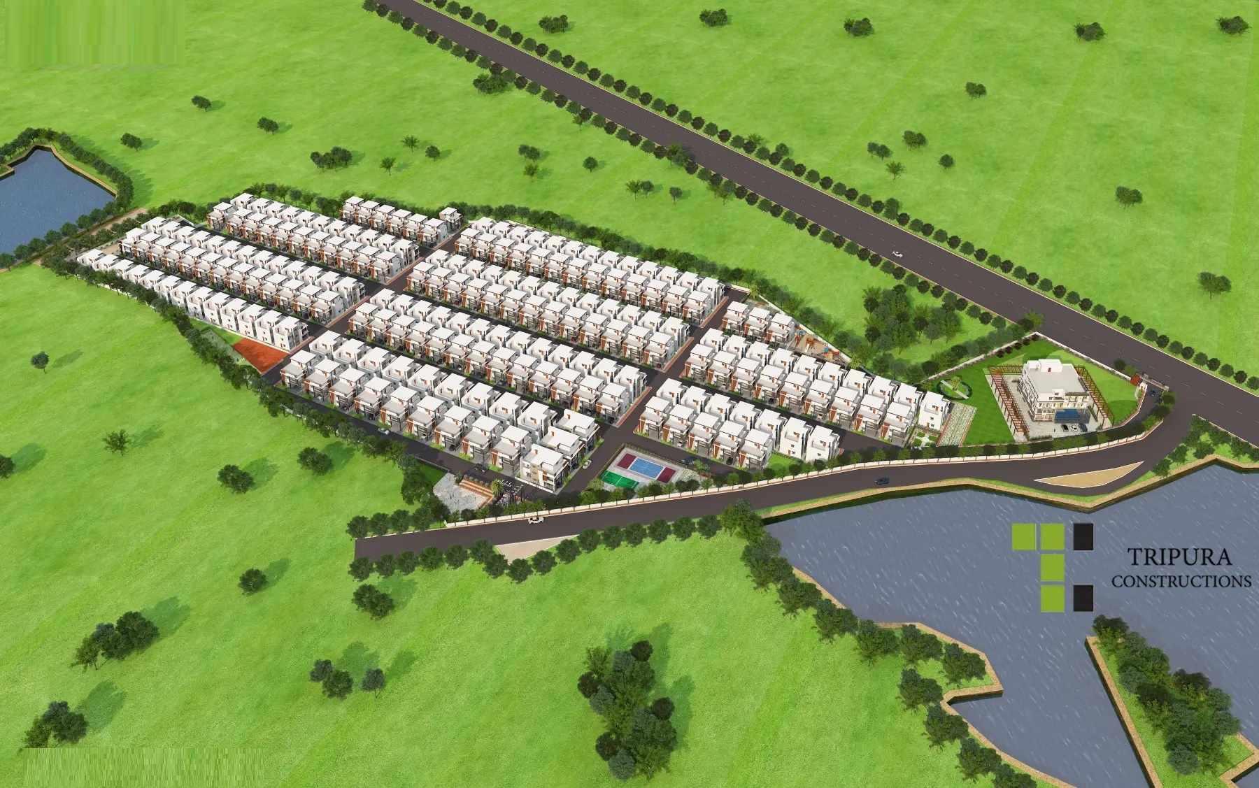 Tripura Landmark V Master Plan Image