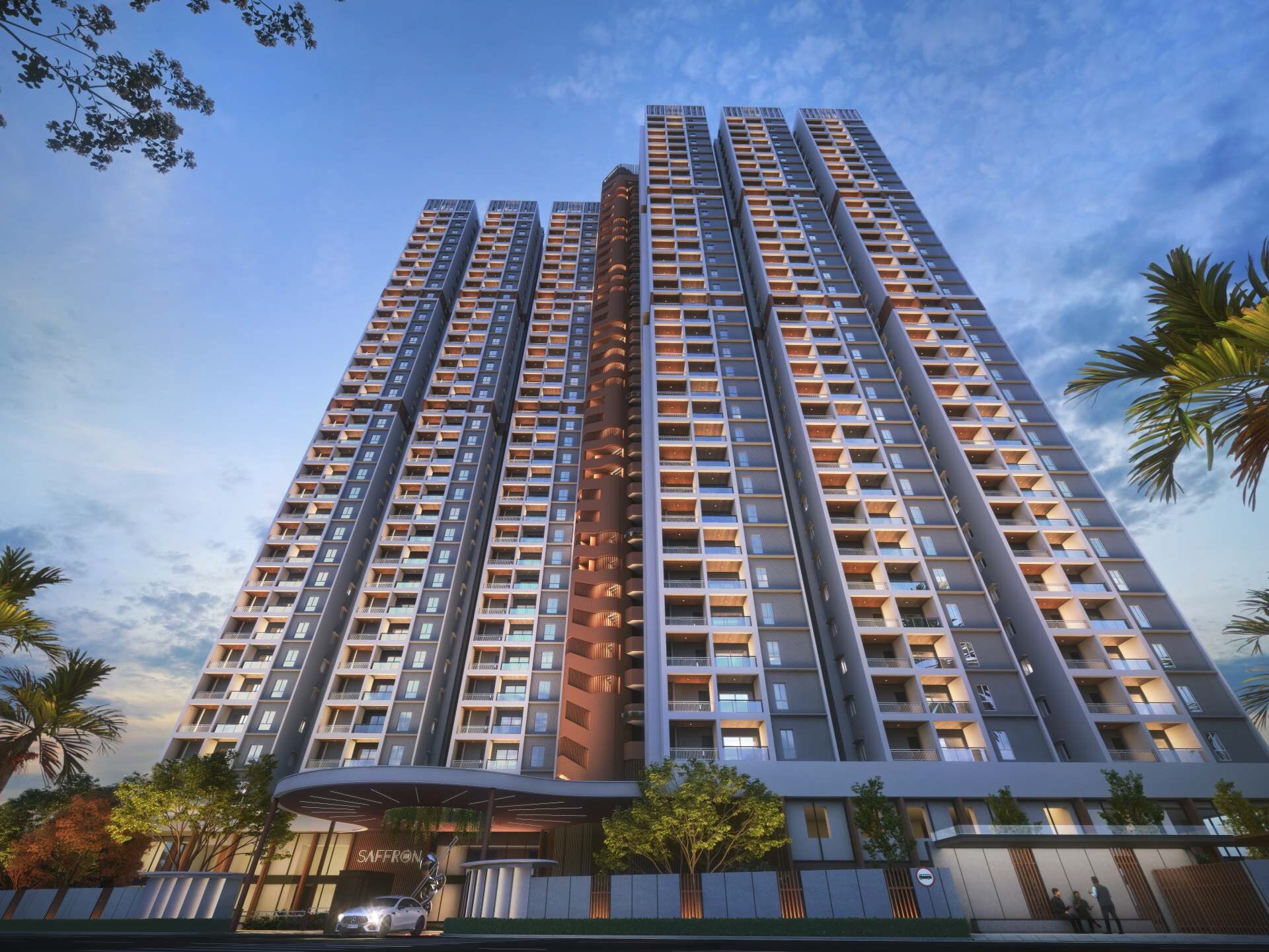 Trishala Saffron 360 Apartment Exteriors 1