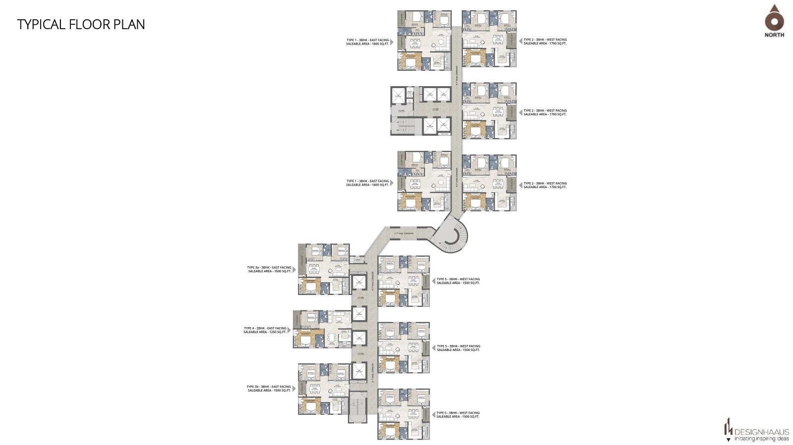 Trishala Saffron 360 Floor Plans 1