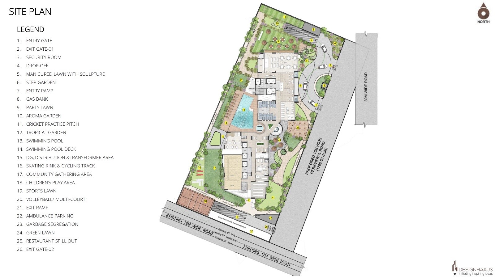 Trishala Saffron 360 Master Plan Image