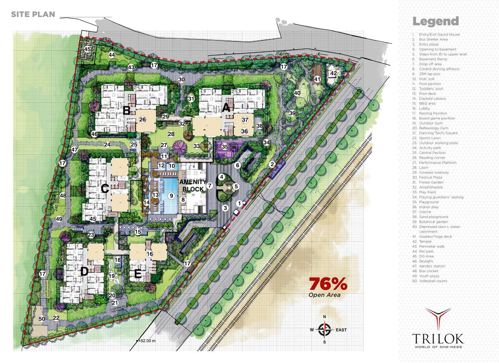 Trishala Trilok Master Plan Image