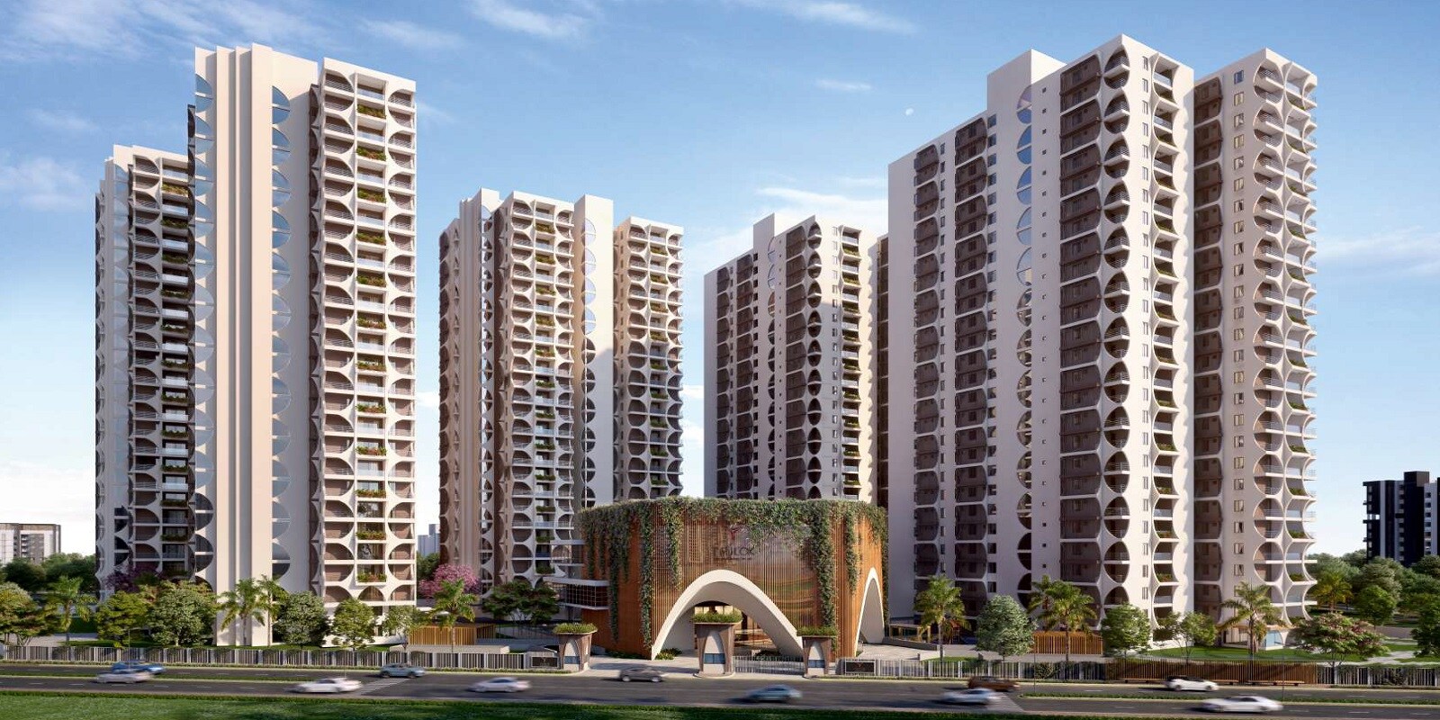 Trishala Trilok residential project in Sathamrai Village
