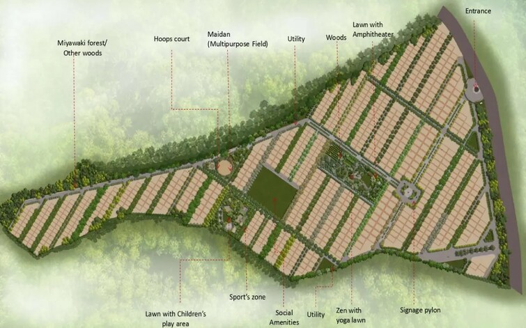 Urbanrise Galleria Gardens Master Plan Image