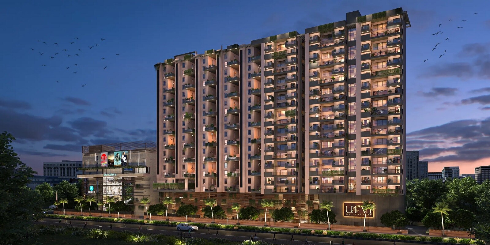 Urbansky Urvi residential project in Manikonda