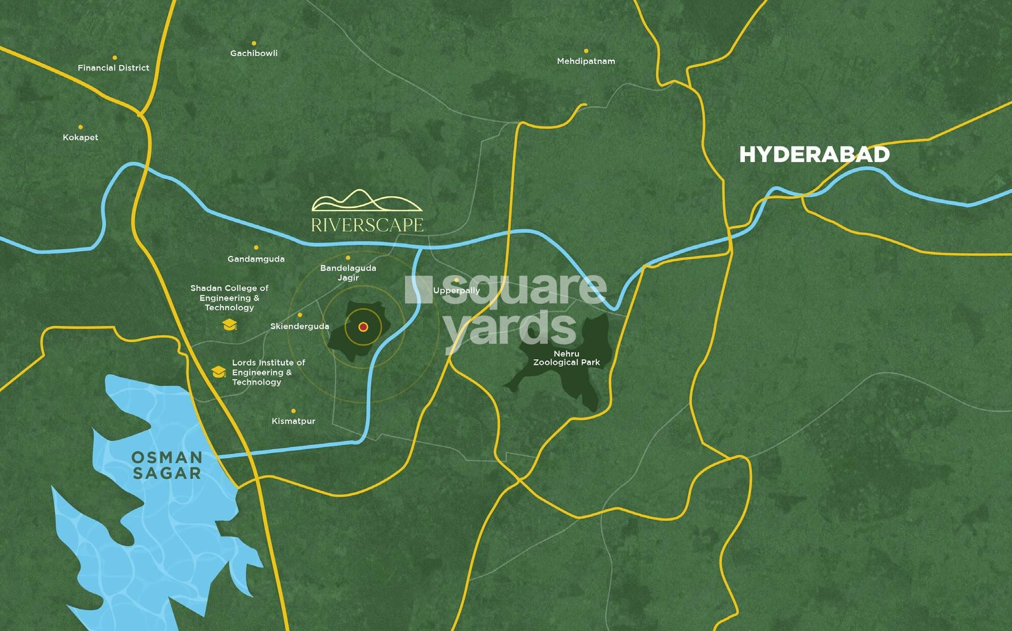 Urrban Riverscape Location Image