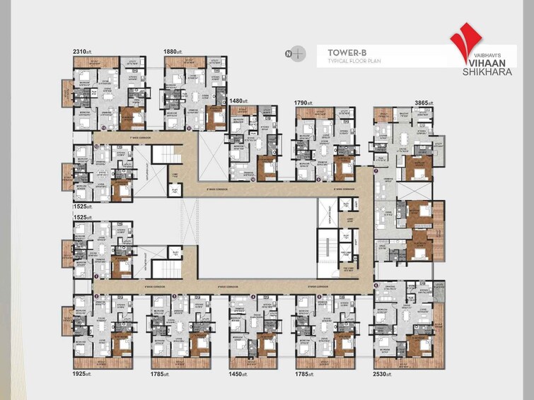 Vaibhavi Vihaan Shikhara Floor Plans 2