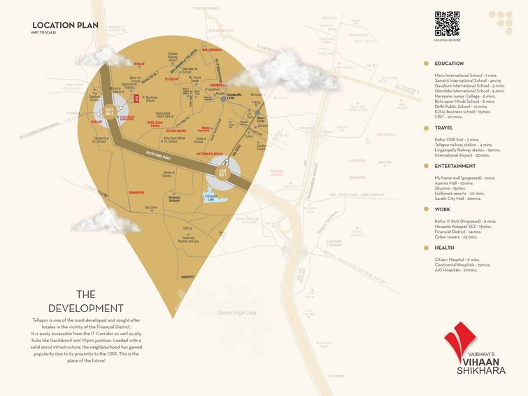 Vaibhavi Vihaan Shikhara Location Image