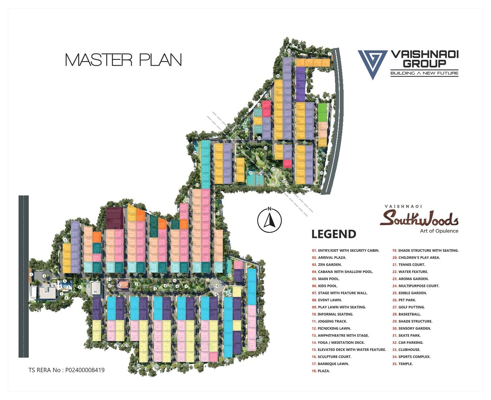Vaishnaoi Southwoods Master Plan 1