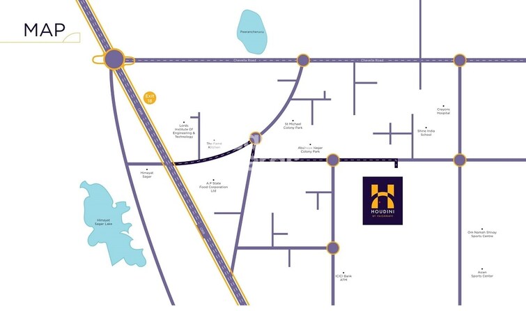 Vaishnavi Houdini Location Image