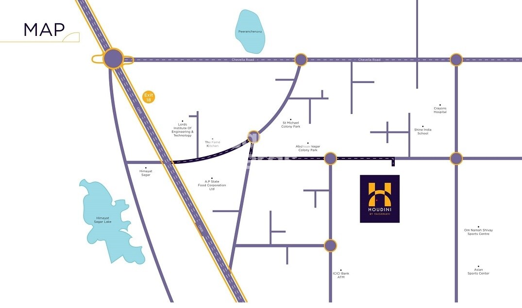 Vaishnavi Houdini Location Image