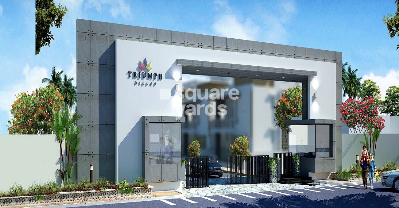 Vaishnavi Triumph Villas Entrance View