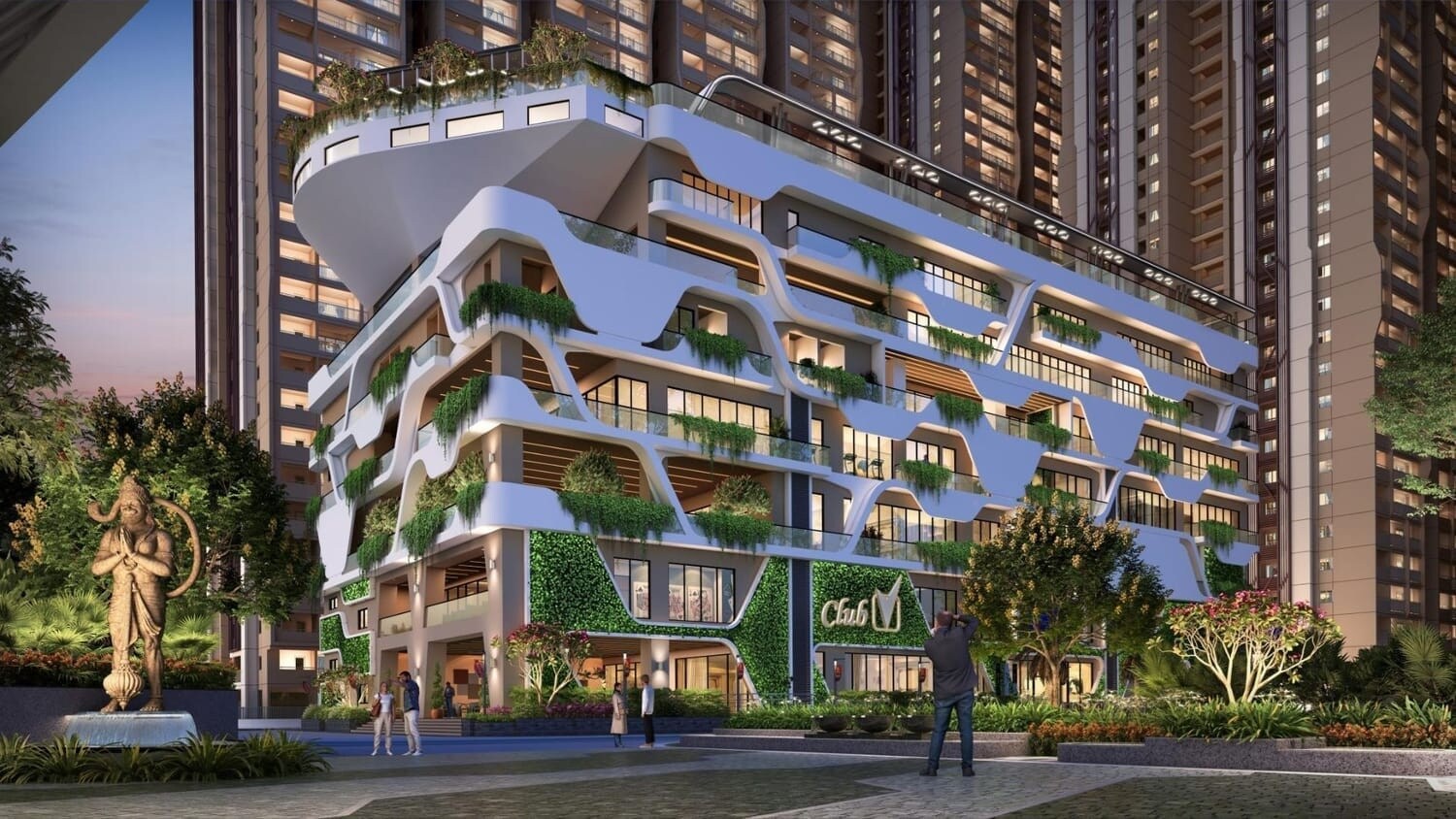 Vajra West City Clubhouse External Image