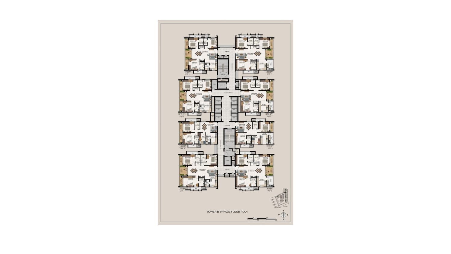 Vajra West City Floor Plans 1