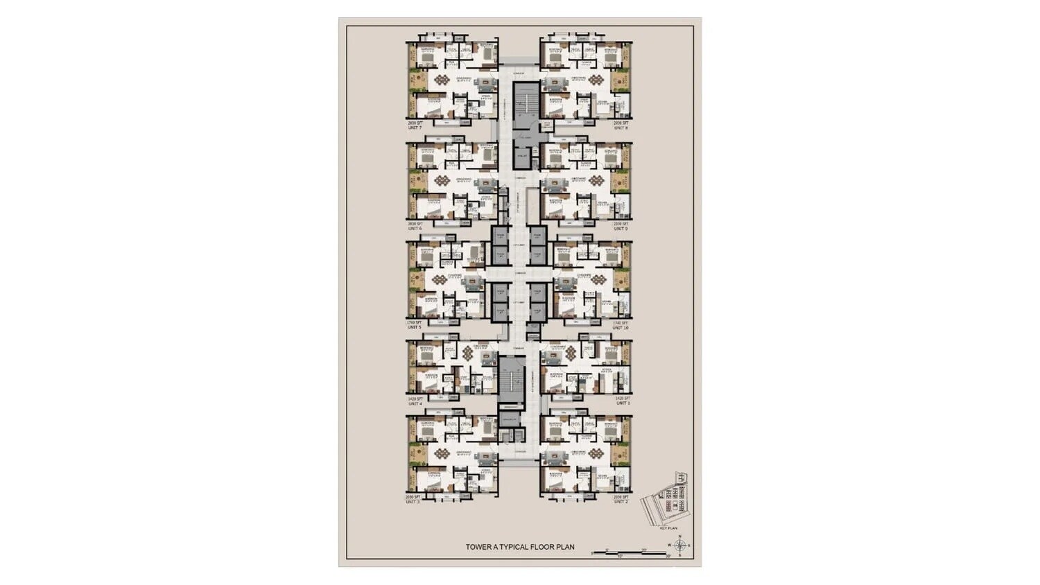 Vajra West City Floor Plans 2