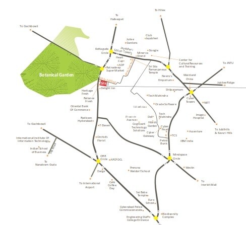 Vamsiram Jyothi Botanica Location Image