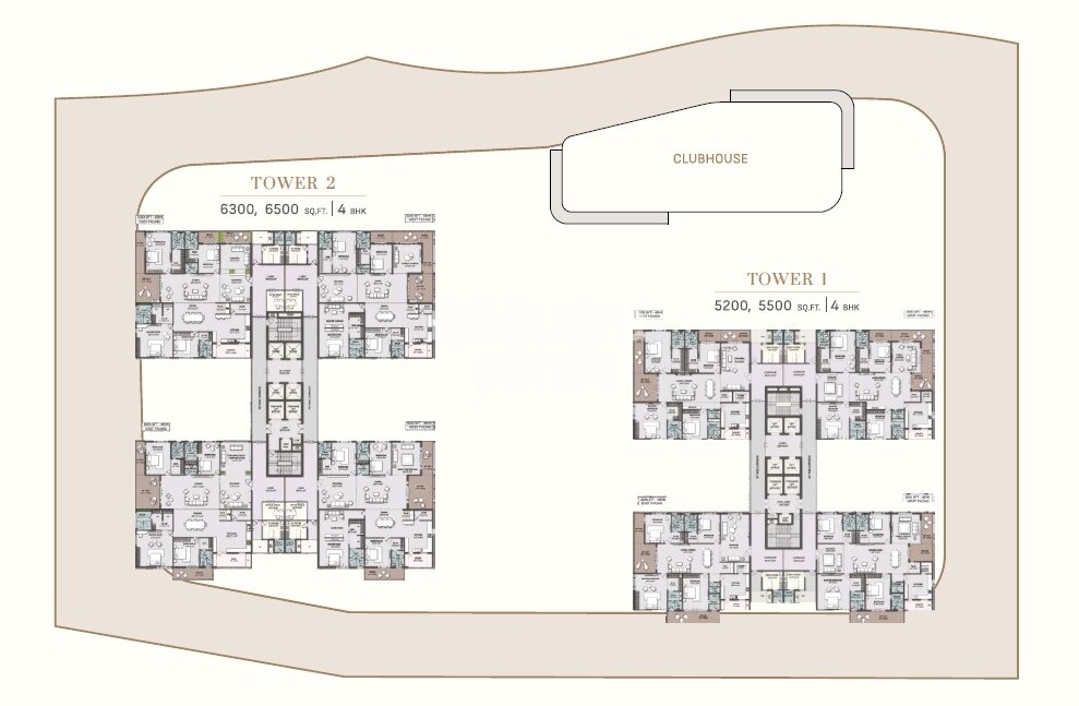 Vamsiram Newmark Floor Plans