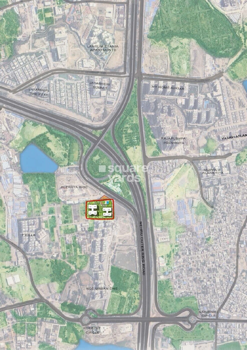 Vamsiram Newmark Location Image