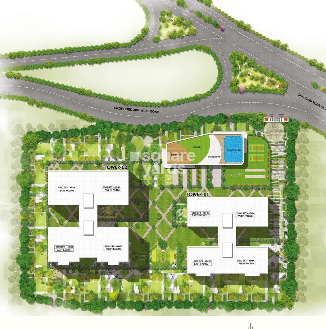 Vamsiram Newmark Master Plan Image