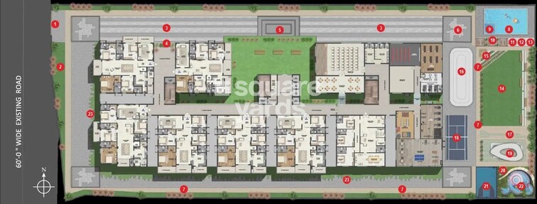 Vamsiram The Niche Master Plan Image