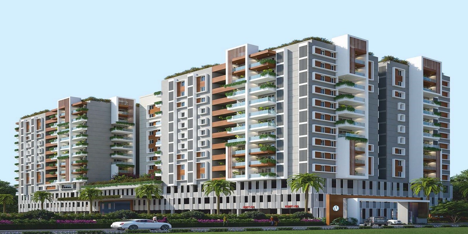 Vamsiram The Niche residential project in Shaikpet