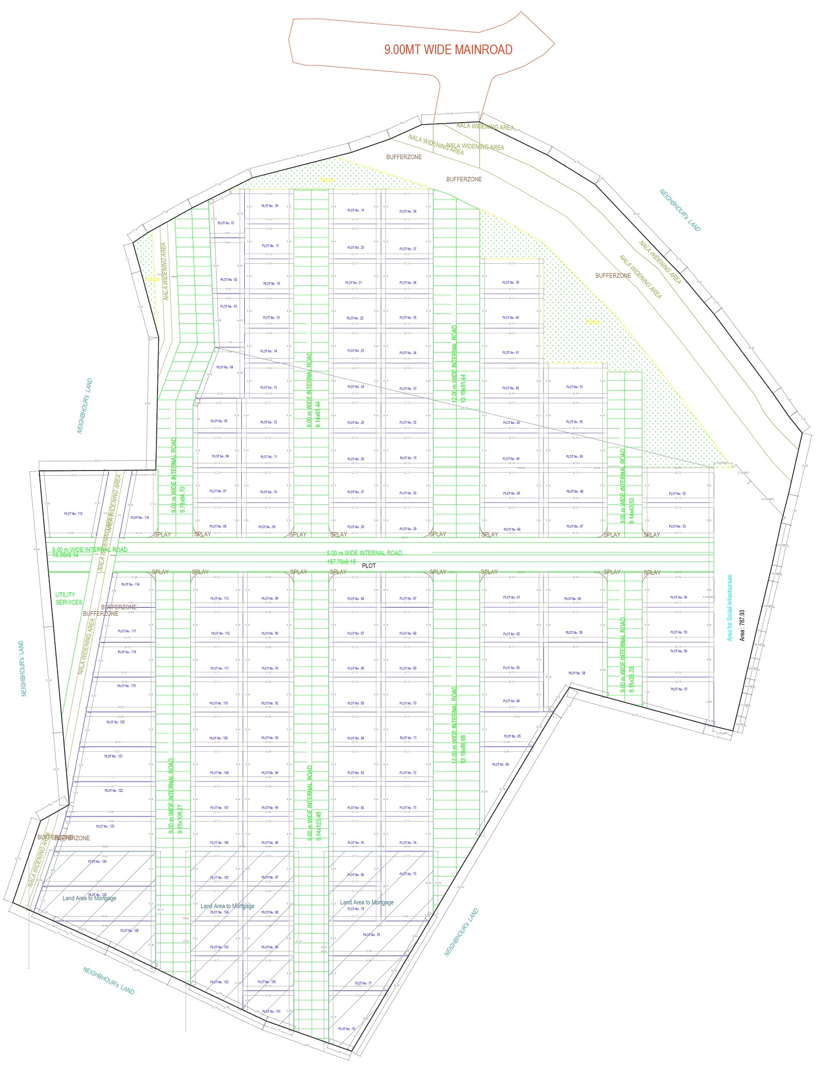 Vardan Green Oaks Master Plan Image