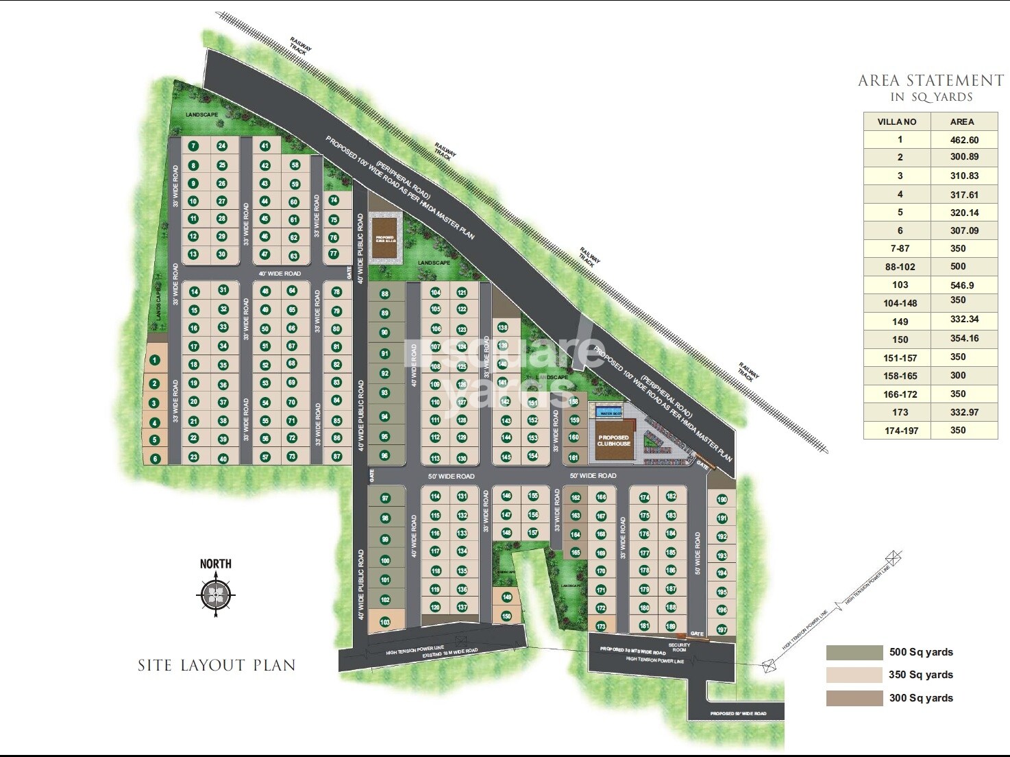 Vasantha City Master Plan Image