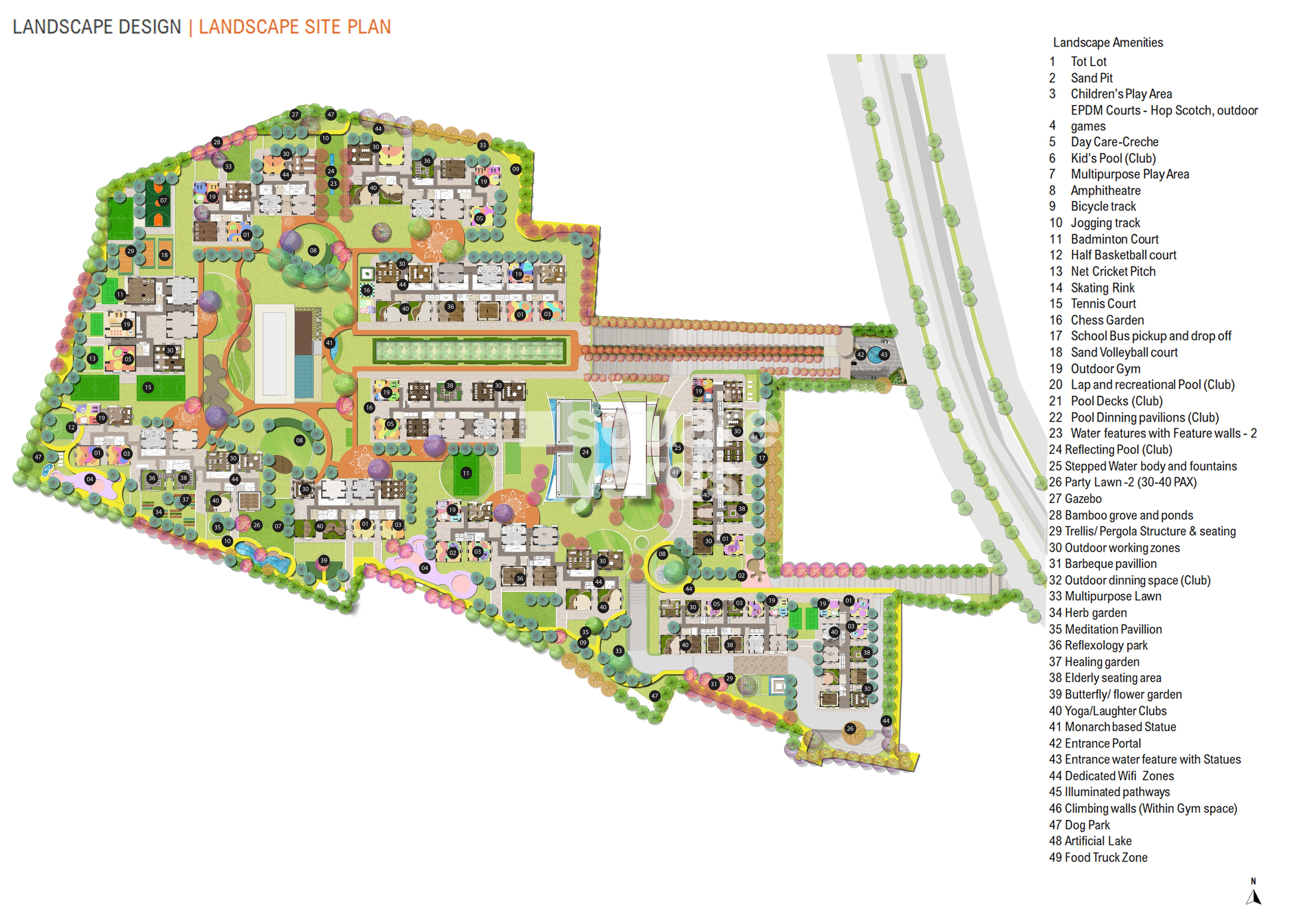 Vasavi Ananda Nilayam Master Plan Image