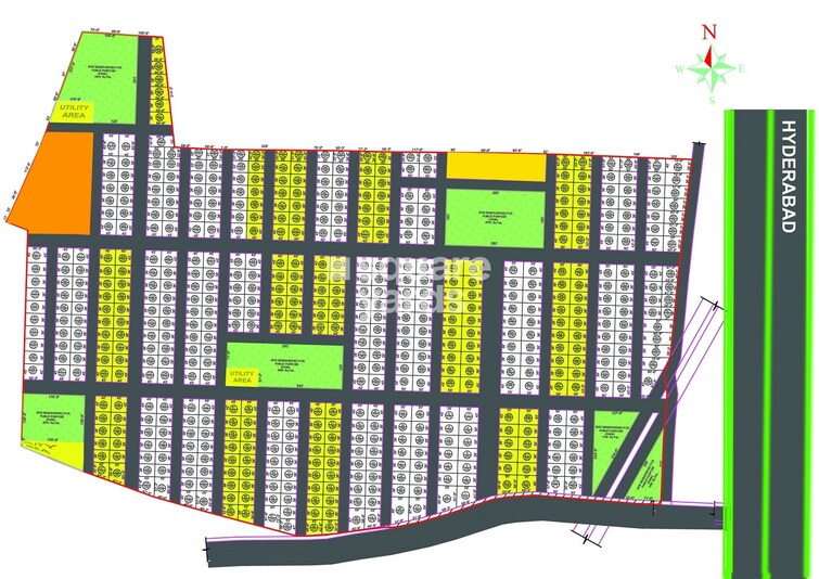 Vasavi Archana White Lotus Master Plan Image