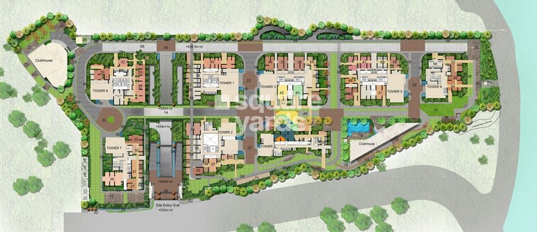 Vasavi Atlantis Master Plan Image