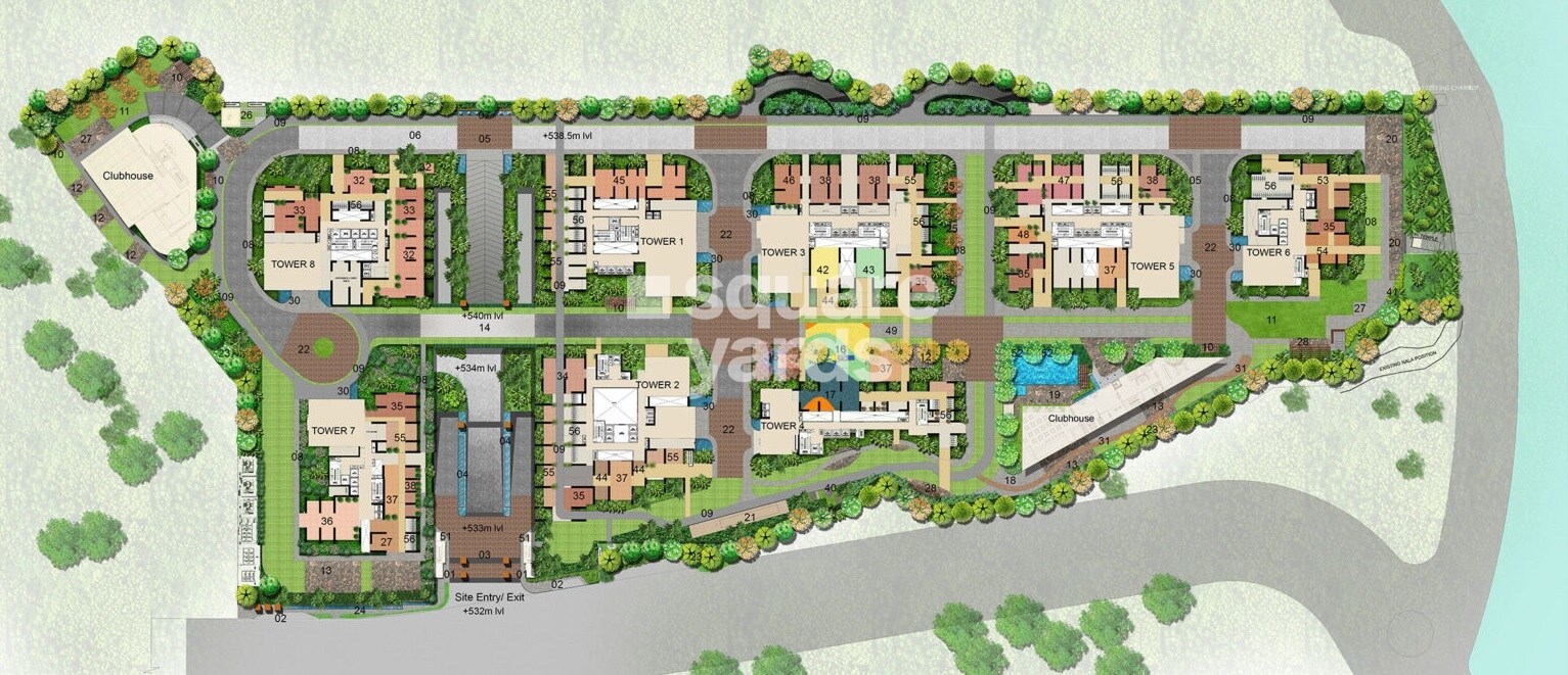 Vasavi Atlantis Master Plan Image