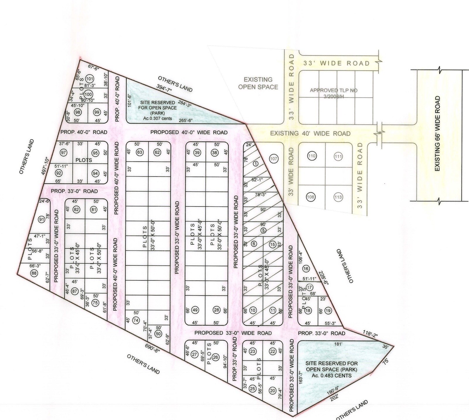 Vasavi Diamond Pharma City Master Plan 1