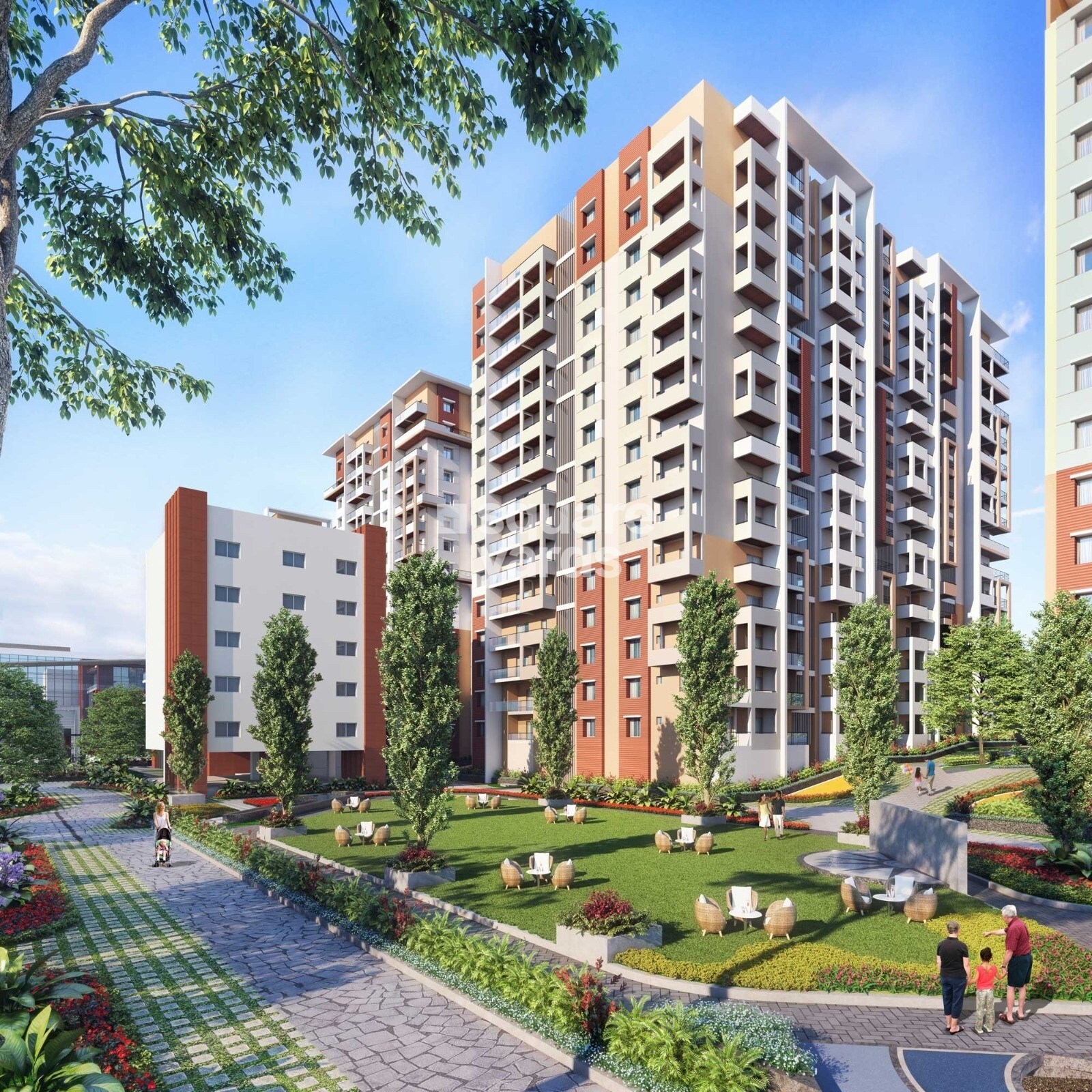 Vasavi Lake City Tower View 2