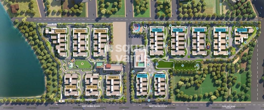 Vasavi Lakecity East Master Plan 1