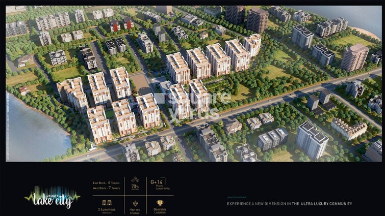 Vasavi Lakecity West Tower View