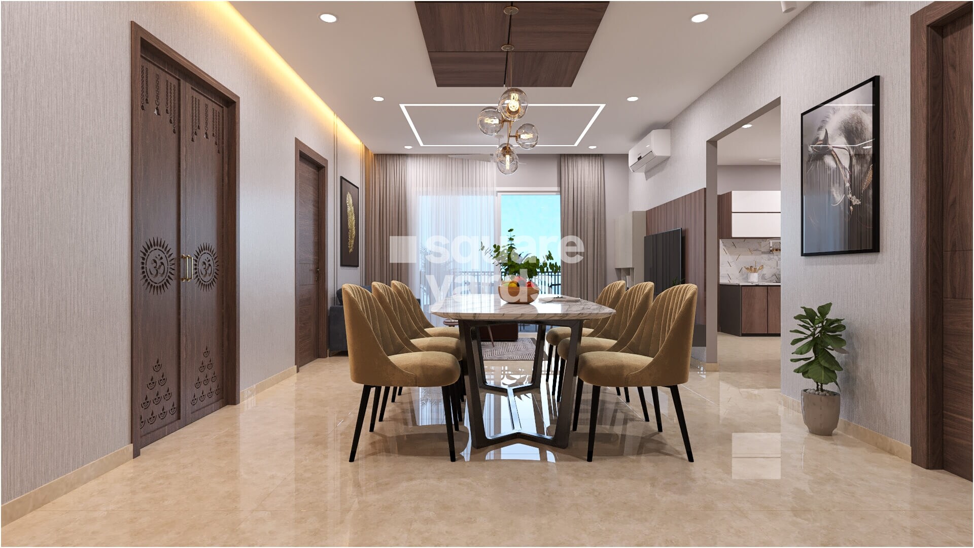 Vasavi Metropolis Apartment Interiors 2